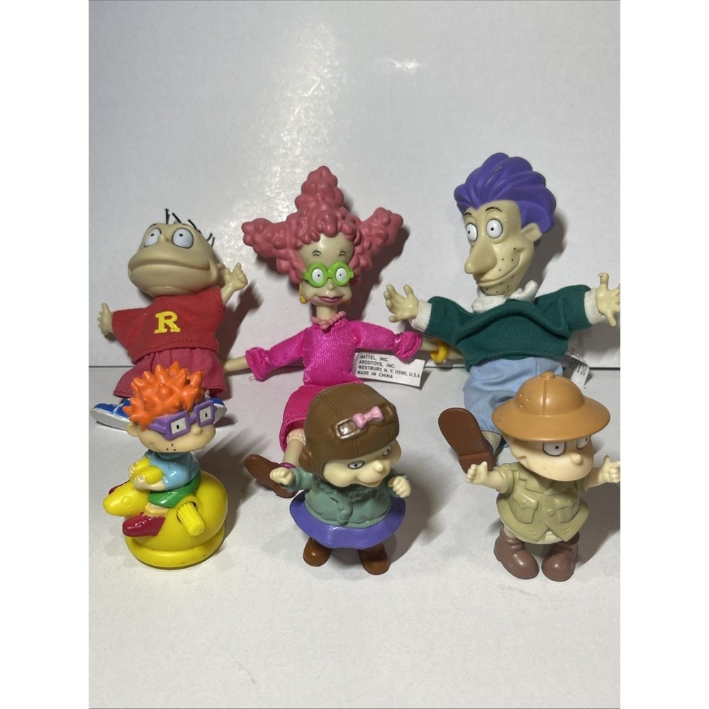 90s rugrats Toy Lot Characters Matel 1990s Vintage